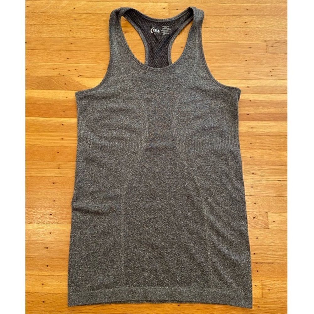 Zyia Active grey racerback athletic tank top
